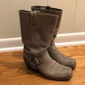 Gray Frye 12R Harness Boots